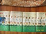Real Madrid uitklapposter Revue seizoen 1965 - 1966, Verzenden, Gebruikt, Buitenlandse clubs, Poster, Plaatje of Sticker