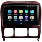 Navigatie Mercedes S klasse W220 1998 android 14 carplay