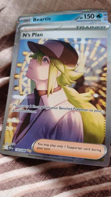 Pokémon TCG - N's Plan beschikbaar voor biedingen