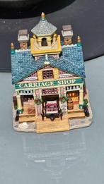 Lemax Carriage shop voor kerstdorp Zeldzaam, Ophalen of Verzenden, Gebruikt