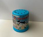 Nostalgisch speelgoed moo can omdraaiblik geluidendoosje koe, Ophalen of Verzenden, Gebruikt