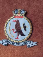 HMS Hood Embleem/Badge, Ophalen of Verzenden, Nvt, Marine, Engeland