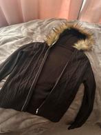 Bruin Vest met Bontkraag, Kleding | Dames, Truien en Vesten, Ophalen of Verzenden, Nieuw, Maat 38/40 (M), Bruin