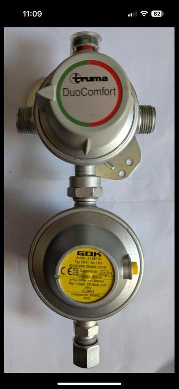 Truma DuoComfort Duo Control met GOK wand drukregelaar'. beschikbaar voor biedingen