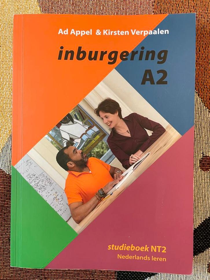 Inburgering A2 - Ad Appel, Boeken, Studieboeken en Cursussen, Zo goed als nieuw, Niet van toepassing, Alpha, Ophalen of Verzenden