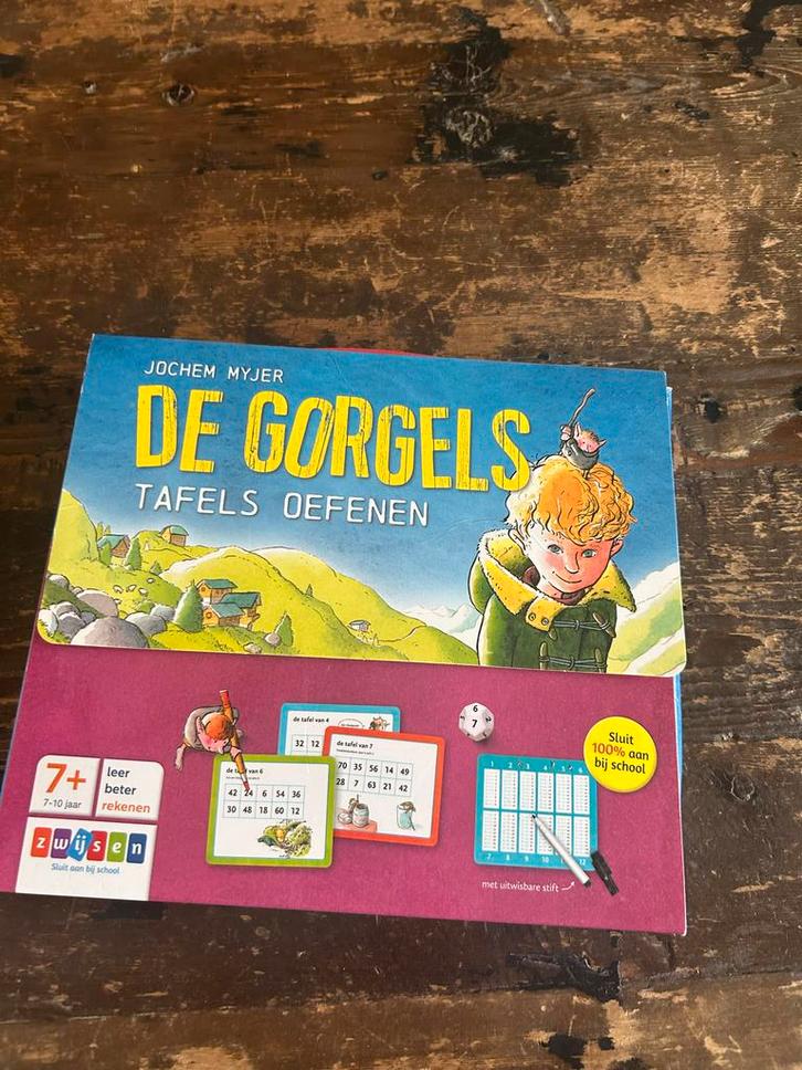 De Gorgels Tafels Oefenen - Leerzaam Spel, Kinderen en Baby's, Speelgoed | Educatief en Creatief, Zo goed als nieuw, Taal en Lezen