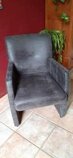 Eetkamerstoelen op wieltjes 5 stuks, Huis en Inrichting, Ophalen, Overige materialen, Gebruikt, Bruin
