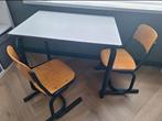 Bureautje en 2 stoeltjes, Ophalen, Gebruikt, Tafel(s) en Stoel(en)