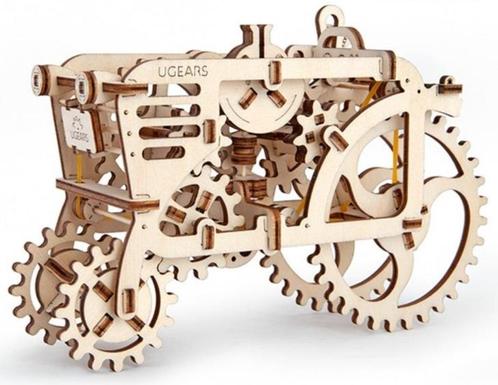 Houten bouwpakket Ugears tractor 20 cm, Hobby en Vrije tijd, Modelbouw | Auto's en Voertuigen, Nieuw, Overige typen, Overige merken