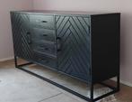 Prachtig solide ijzeren  dressoir, Ophalen, Zo goed als nieuw, 25 tot 50 cm