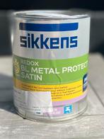 Sikkens metaalverf, mosgroen, redox bl metal protect, Doe-het-zelf en Verbouw, Verf, Beits en Lak, Nieuw, Ophalen of Verzenden