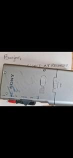 Michael Jackson gesigneerde sony memorecorder handtekening, Ophalen of Verzenden, Zo goed als nieuw, Foto of Kaart
