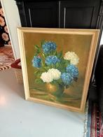 Stilleven hortensia, Antiek en Kunst, Kunst | Schilderijen | Klassiek, Ophalen