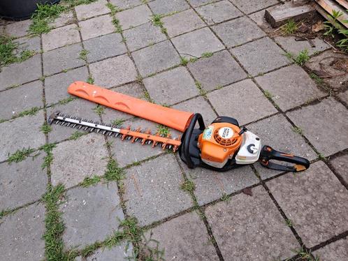 Stihl HS 82R Heggenschaar 75cm blad 2018  met garantie, Tuin en Terras, Heggenscharen, Gebruikt, Benzine, Ophalen
