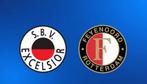 Ik zoek 2 kaarten voor excelsior feyenoord 16 augustus, Tickets en Kaartjes, Sport | Voetbal, Losse kaart, Twee personen, Augustus