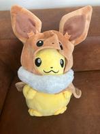 Pikachu als Eevee Knuffel, Ophalen of Verzenden, Zo goed als nieuw, Overige typen