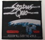 Status Quo patch s332 10.5x10.5 cm nieuw embleem rock, Nieuw, Kleding, Verzenden