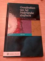 Grondtrekken Ned. Strafrecht - 6e druk, Boeken, Studieboeken en Cursussen, Ophalen of Verzenden, Gamma, Gelezen, WO