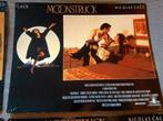 lobbycards ''Moonstruck'' uit 1987, met Nicolas Cage & Cher., Gebruikt, Rechthoekig Liggend, Ophalen of Verzenden, A1 t/m A3