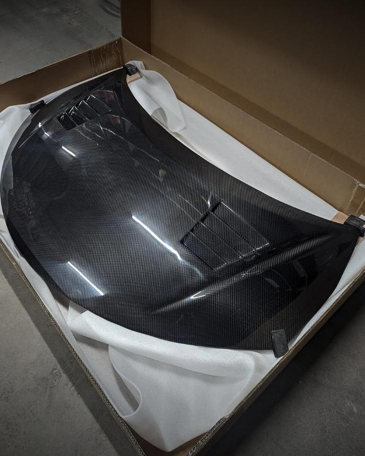 Tegiwa Carbon vented motorkap - Honda Civic Type R FK2 15-17, Auto diversen, Tuning en Styling, Ophalen of Verzenden