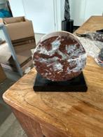 Marmeren Beeld op Sokkel - Uniek Kunstobject, Antiek en Kunst, Ophalen of Verzenden