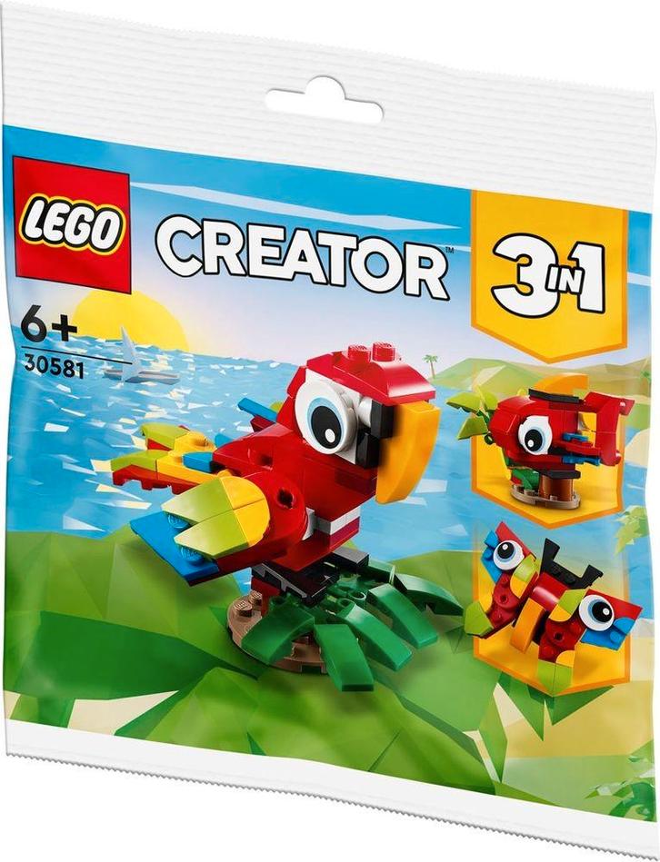 30581 tropische vogel / papegaai / vlinder / vis, Kinderen en Baby's, Speelgoed | Duplo en Lego, Nieuw, Lego, Complete set, Ophalen of Verzenden