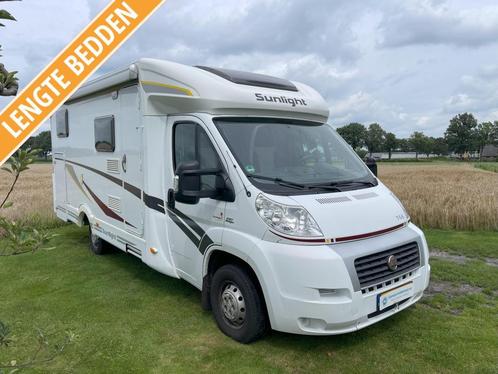 Sunlight T66, Caravans en Kamperen, Campers, Bedrijf, tot en met 2, Half-integraal, Sunlight, Diesel, Handgeschakeld, Halve Treinzit