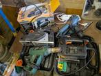 decoupeerzaag, schaafmachine, schuurmachine verfstripper, Doe-het-zelf en Verbouw, Ophalen, Gebruikt