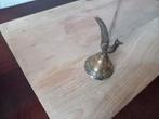 Kaarsen dover koper/messing met vogel ( fazant), Antiek en Kunst, Ophalen of Verzenden