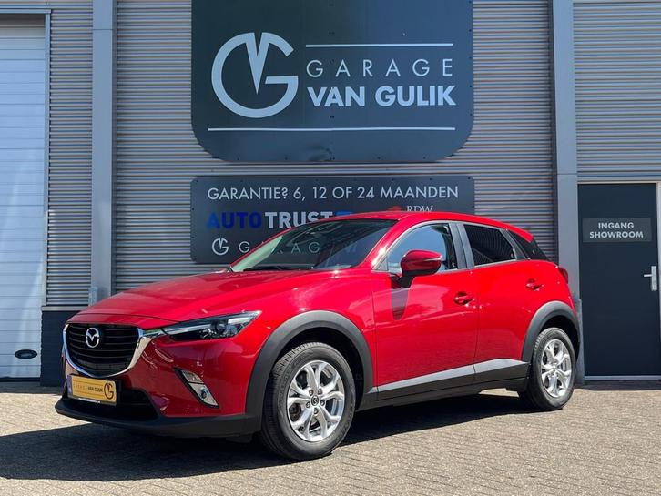 Mazda CX-3 2.0 SkyActiv 120PK Navi,Clima,Cruise,Stoelverw,Is, Auto's, Mazda, Bedrijf, Te koop, CX-3, ABS, Airbags, Airconditioning