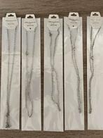 RVS Kettingen - 50cm & 60cm, Nieuw, Ophalen of Verzenden, Zilver, Overige materialen