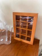Vintage Snuisterijendisplaykastje klein, Minder dan 50 cm, Gebruikt, Ophalen of Verzenden, Minder dan 25 cm
