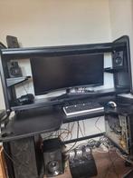 Gaming bureau met 2 pc planken, Huis en Inrichting, Kasten | Computermeubels, Ophalen, Zo goed als nieuw