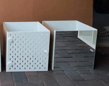 Ikea deur ophangbord en spiegeldeur kallax Vakkenkast  beschikbaar voor biedingen
