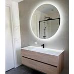 Saniclear ronde spigel 100cm, Ophalen, Rond, Minder dan 100 cm