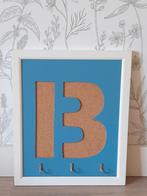 Prikbord & kapstok letter B, blauw, Leen Bakker, Kinderen en Baby's, Kinderkamer | Inrichting en Decoratie, Ophalen