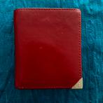 DrAmaterdam billfold portemonnee, rood leer, Ophalen of Verzenden, Zo goed als nieuw, Rood, Leer
