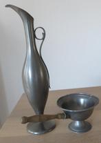 2 tinnen voorwerpen, Antiek en Kunst, Ophalen of Verzenden