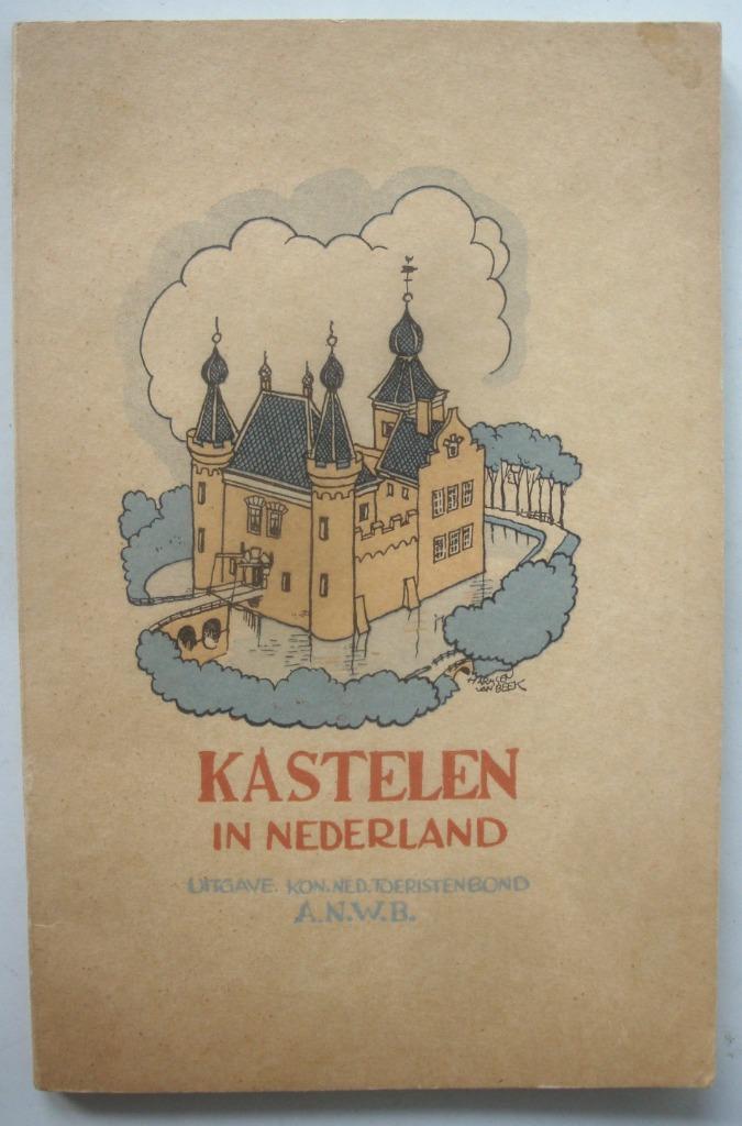 ANWB gids Kastelen in Nederland 1953 Borgen, Havazathen, Rid, Boeken, Geschiedenis | Vaderland, Zo goed als nieuw, 15e en 16e eeuw