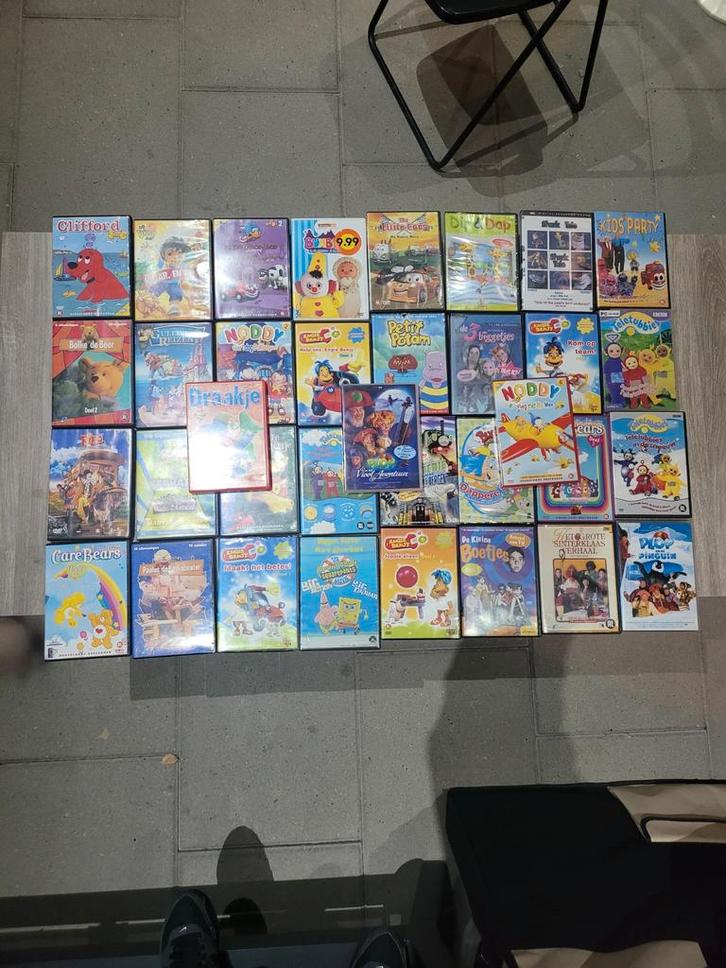 Grote collectie kinder DVD's, Cd's en Dvd's, Dvd's | Kinderen en Jeugd, Gebruikt, Film, Dieren, Boxset, Alle leeftijden, Ophalen of Verzenden