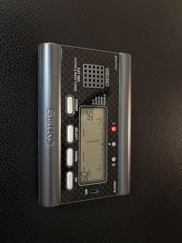 Guitar & Bass Tuner SEIKO SAT100 Bieden beschikbaar voor biedingen