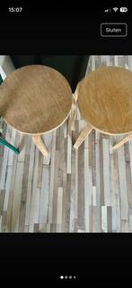 2 ikea krukjes, Huis en Inrichting, Krukjes, Ophalen of Verzenden, Gebruikt, Hout