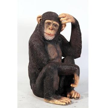 Sitting Orangutan – Aap - 86 cm hoog