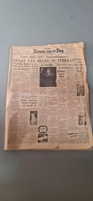 De Courant Nieuws van de dag / 6 juni 1963 beschikbaar voor biedingen