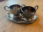 Suiker en melk set zilver Wm. A. Rogers, Antiek en Kunst, Antiek | Keukenbenodigdheden, Ophalen of Verzenden