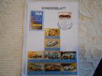 postzegels duitsland sonderblatt   1997 iaa frankfurt, Ophalen of Verzenden, 1990 tot heden, Gestempeld