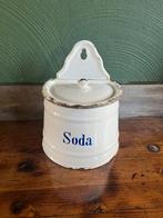 Wit emaille soda pot, Antiek en Kunst, Ophalen of Verzenden