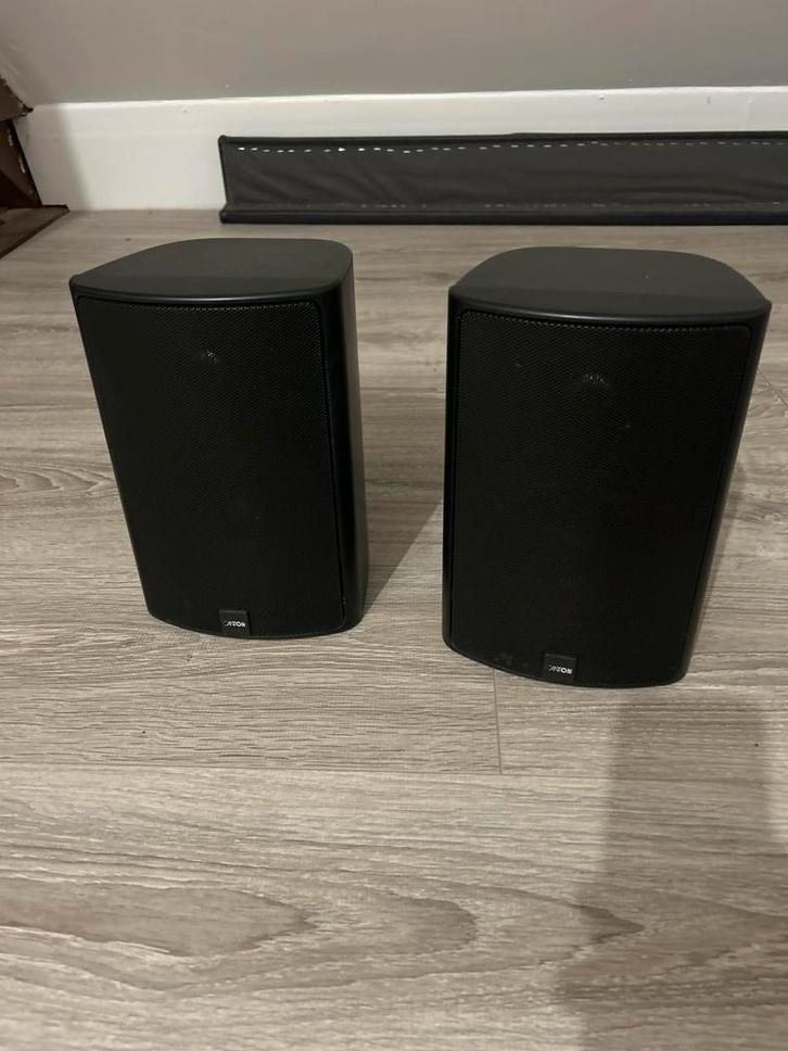 Canton Plus XL Luidsprekers, Audio, Tv en Foto, Luidsprekers, Gebruikt, Front, Rear of Stereo speakers, 60 tot 120 watt, Overige merken