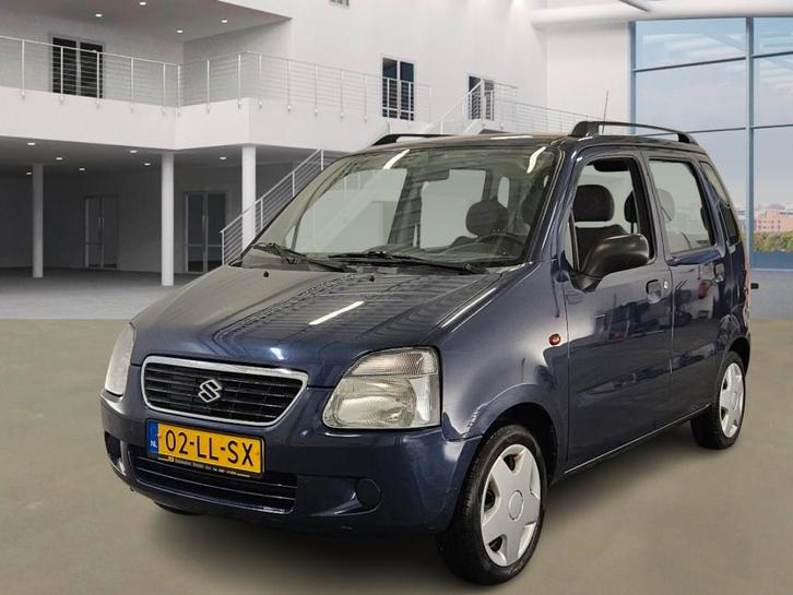Suzuki Wagon R+ 1.0 2003 Blauw, Auto's, Suzuki, Bedrijf, Wagon R+, Benzine, C, Hatchback, Handgeschakeld, Origineel Nederlands