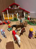 Playmobil stal en dino set, Ophalen, Gebruikt, Los playmobil